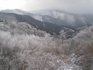 雪中金剛登山