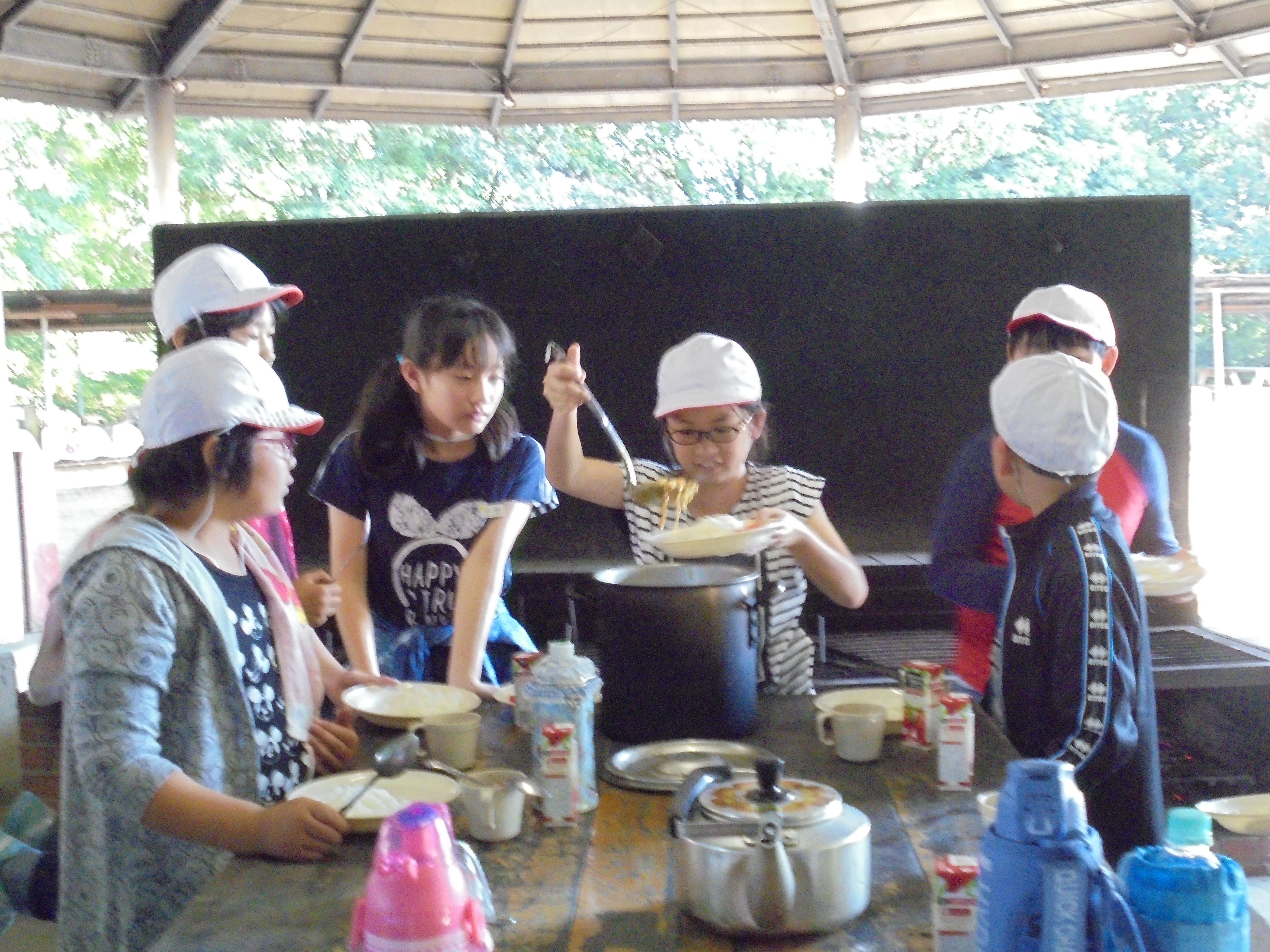 野外炊飯